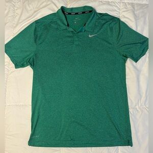 Nike Dri-Fit Men's Green Polo Shirt